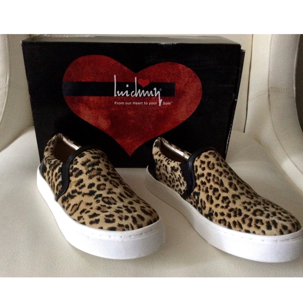 Luichiny Vay Kay Leopard Sneakers Loafers Flats - Picture 9 of 12